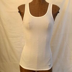 Under Armor Ribbed Tank Top,White